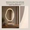 S'AFIELINA Lustro Łazienkowe LED 48 × 72 cm, Podświetlane, Podgląd zdjęcia produktu 4