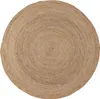 Woood Ross Teppich Rund In Naturel-Ton Ø 150 Cm - Produktbild-Vorschau 1