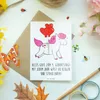 Mr. & Mrs. Panda babykarte 9. Geburtstag Wünsche - Weiß - Produktbild-Vorschau 3