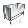 Kinderbett - Beistellbett - Babybett 120x60cm mit Matratze, Produktbild-Vorschau 3