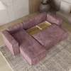 Masseno Ecksofa RAVELO P mit Schlaffunktion L-Form, Sofa Produktbild-Vorschau 3