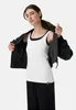 Giacca bomber da donna camel active, colore nero, con Anteprima dell’immagine prodotto 5