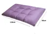 A purple cushion with dimensions indicated by lines and text. Náhled obrázku produktu