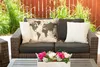 MuchoWow® Outdoor Kissen - Weltkarte - Sepia - Vintage - Produktbild-Vorschau 5