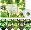 A collage of images showcasing a set of herb seeds, with the main product packaging in the center and individual herb seed packets arranged in circles at the bottom. Náhled obrázku produktu