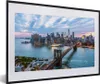 MuchoWow® MuchoWow® Gerahmtes Poster New Yorker Skyline an Produktbild-Vorschau 1
