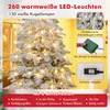 COSTWAY Künstlicher Weihnachtsbaum 180cm mit Schnee, Produktbild-Vorschau 4
