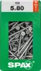 SPAX Universalschraube, 5 x 80 mm, 150 Stück, Teilgewinde, Produktbild-Vorschau 7
