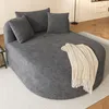 Merax Relaxsessel Oval, 1-Sitzer Sessel aus Cordstoff, Produktbild-Vorschau 4