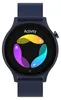 A close-up view of a blue smartwatch displaying an activity tracking screen with colorful graphics. Náhled obrázku produktu