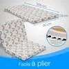 ELONEO Matelas pliable 75x200cm, 8 cm d'épaisseur, Matelas Voir les images du produit 8