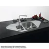 FRANKE EPOS EOX 252-E Eckspüle / Edelstahl / Druckknopf / Produktbild-Vorschau 12