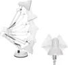 Weiße Retro Schreibtischlampe mit Gelenkarm – Metall Produktbild-Vorschau 3