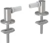 Geberit Scharnier passend zu 4U WC-Sitz 574400 verchromt Produktbild-Vorschau 2