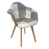 Lot de 2 Fauteuils - HOME DECO FACTORY - Patchwork - Voir les images du produit 10