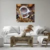 Bild auf Leinwand - Leinwandbild - Tasse Schokolade trinken Produktbild-Vorschau 6