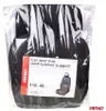 Mata Na Fotel Z Podparciem Ledzwiowym 110X46Cm Czarny Podgląd zdjęcia produktu 3