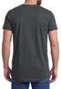 Mivaro Herren T-Shirt extra lang Anthrazit XXL - Longshirt Produktbild-Vorschau 5