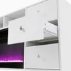 VANITII TV-Schrank mit kamin，TV-Lowboard mit Produktbild-Vorschau 8