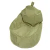 Ecopuf -  Sedací vak Bean Bag s výplňou, z manšestru, s Náhľad obrázku produktu 3