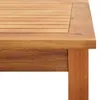 vidaXL Záhradný konferenčný stolík 60x60x36 cm z masívneho Náhľad obrázku produktu 4