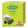 A box of Rapunzel BioSnacky glass germinator with an image of the germinator jar and some sprouts. Náhľad obrázku produktu
