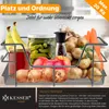 KESSER® Tiroir télescopique en acier inoxydable chromé, Voir les images du produit 4