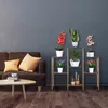 Relaxdays Drevené schodisko na kvety, štýl shabby, do Náhľad obrázku produktu 5