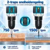Accuschroevendraaier 21V set, accu-klopboormachine met Productafbeelding-voorbeeld 5
