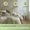 Hotelqualität Kopfkissen 80x80 Hochwertige Kopfkissen aus Produktbild-Vorschau 2