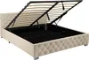 tectake® Polsterbett Daytona in Samtoptik mit Steppmuster Produktbild-Vorschau 5