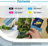 A collage of images showing printed photos and information about printer cartridge yield. Produktbild-Vorschau