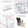 Kosmetik Organizer mit 3 Fächern - Acryl Kristall Produktbild-Vorschau 3