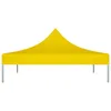 vidaXL Toit de tente de réception 3x3 m jaune 270 g/m Voir les images du produit 8