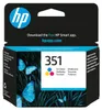 HP 351 - 3.5 ml - couleur (cyan, magenta, jaune) - original Voir les images du produit 3