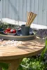 deVries Teakholz Stehtisch Woodie Ø 80 cm - rund Produktbild-Vorschau 4