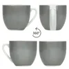 MamboCat 6er Set Porzellan Serie Variant GRAU, Produktbild-Vorschau 3