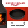 BBQ Collection Terrassenofen mit Schornstein Feuerstelle Produktbild-Vorschau 5