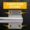 Extralink Ľavostranný nástenný držiak antény 600 mm, oceľ, Náhľad obrázku produktu 3