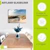 ARTland Glasbild Nordseestrand auf Langeoog - Steg Größe: Produktbild-Vorschau 3