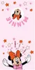 Minnie Mouse Badeponcho Poncho mit Kapuze 60 x 120 cm Produktbild-Vorschau 5