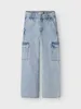 NAME IT Girl Cargojeans Wide Fit Produktbild-Vorschau 4