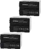 EXTENSILO 3x Akku kompatibel mit Sony DCR-DVD101E, Produktbild-Vorschau 1