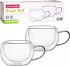 THERMOGLÄSER TASSEN FÜR LATTE-KAFFEE UND TEE SET 2 Stück Produktbild-Vorschau 10