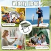Opklapbare kruk - Campingkruk met draagtas - 31 x 31 x 28 Productafbeelding-voorbeeld 6