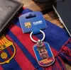 FC Barcelona Lamine Yamal Schlüsselanhänger Silber Produktbild-Vorschau 3