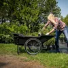 Polar Kunststoff Schubkarre Premium 283 Liter Schwarz Produktbild-Vorschau 11