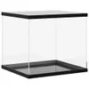 A clear acrylic display box with a black base and top frame, shown against a white background. Náhled obrázku produktu