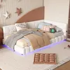 okwish Tagesbett Schlafsofa 90x200cm mit LED und Produktbild-Vorschau 2