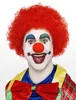Clown Perücke rot für Karneval Faschingskostüm Produktbild-Vorschau 2